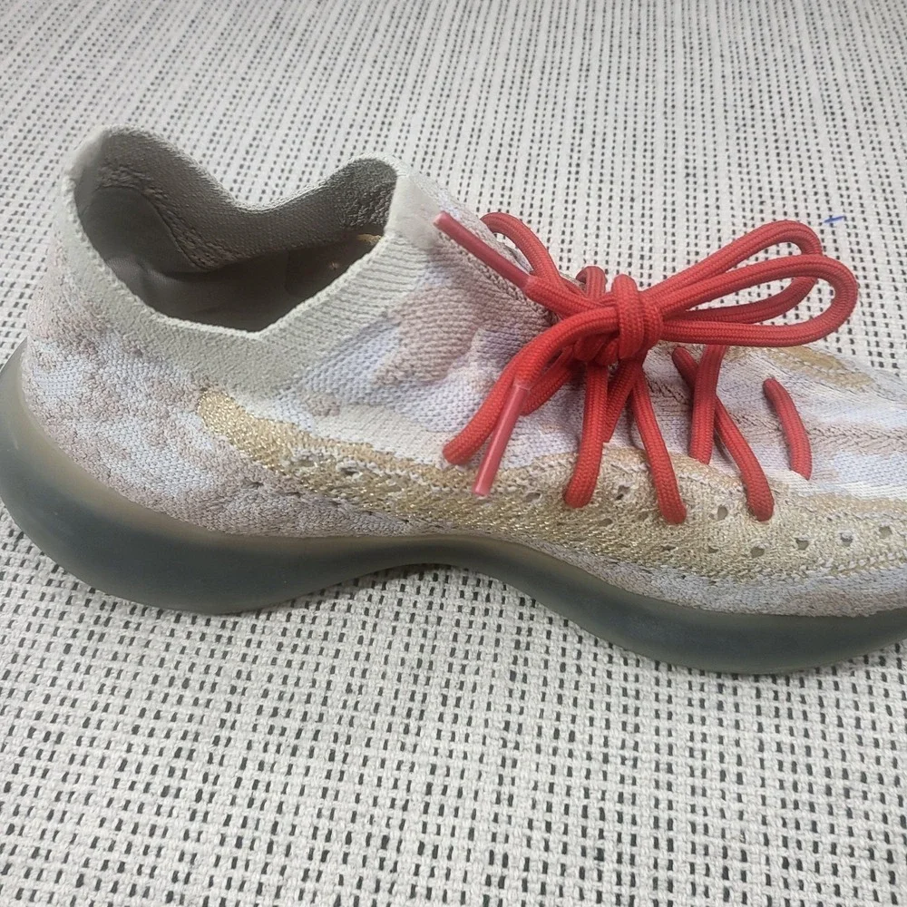 Adidas Yeezy Boost 380 Pepper Shoes Mens Size 10 Beige Primeknit FZ1269 Sneakers